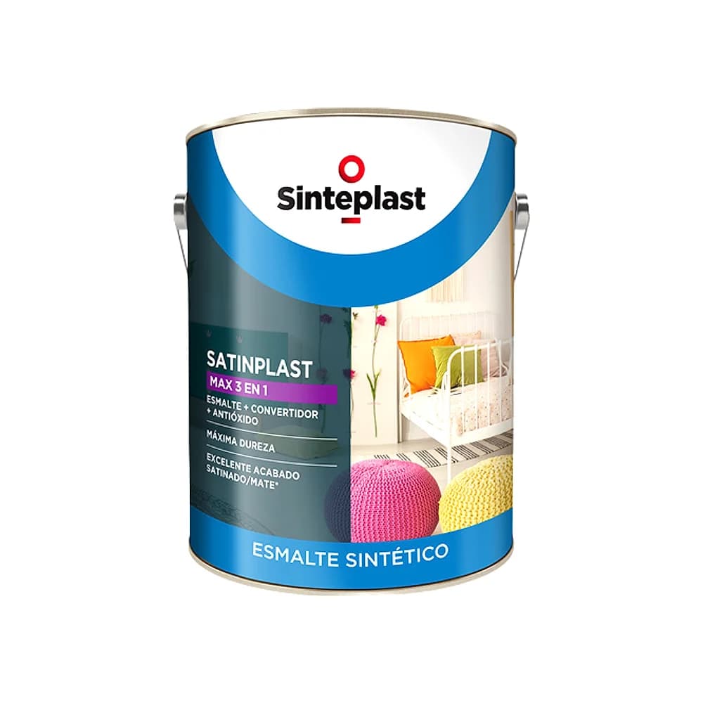 Satinplast · Blanco Mate · 1/2 lt