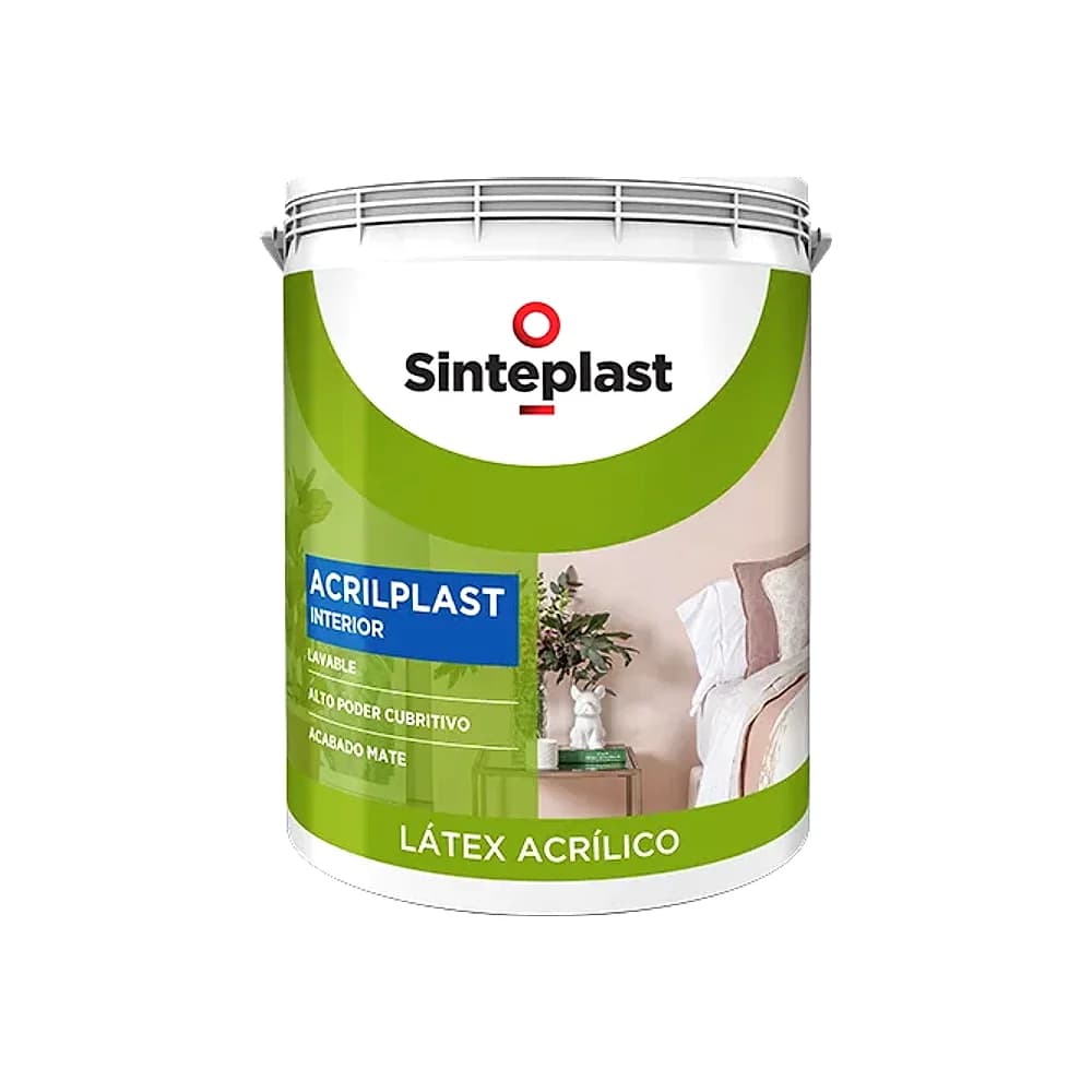 Latex Acrilplast Interior/Exterior · 1 lt